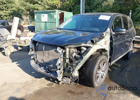 2017 Honda Pilot Ex-L из США, поврежденный, VIN 5FNYF6H51HB015320